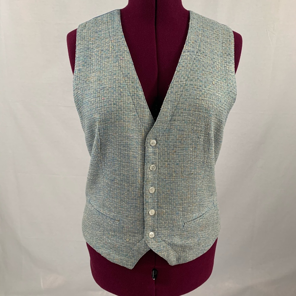 Vintage Vest Liz Claiborne’s Liz Wear 80s Tweed Size 10
